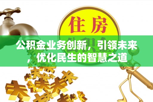埔里公积金业务创新，引领未来，优化民生的智慧之道