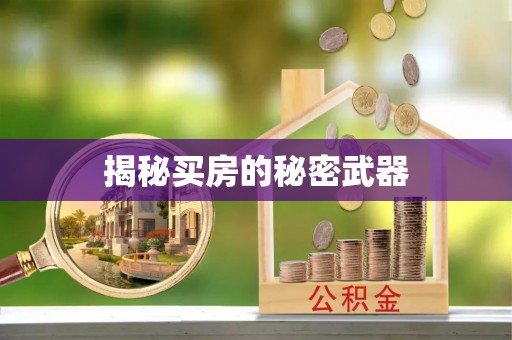 埔里揭秘买房的秘密武器