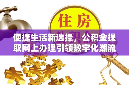 埔里便捷生活新选择，公积金提取网上办理引领数字化潮流