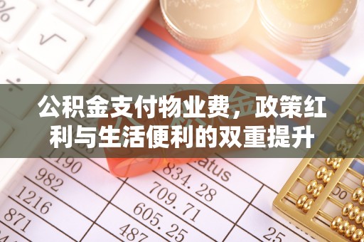 埔里公积金支付物业费，政策红利与生活便利的双重提升