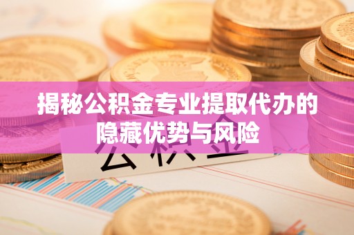 埔里揭秘公积金专业提取代办的隐藏优势与风险