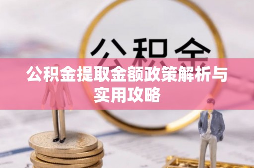 埔里公积金提取金额政策解析与实用攻略