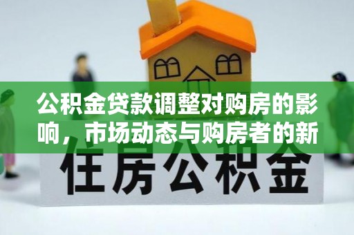 埔里公积金贷款调整对购房的影响，市场动态与购房者的新选择