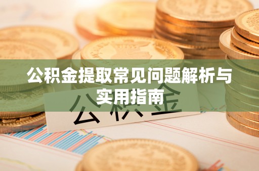 埔里公积金提取常见问题解析与实用指南