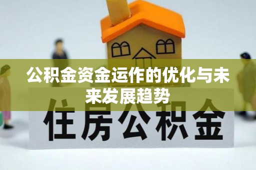 埔里公积金资金运作的优化与未来发展趋势