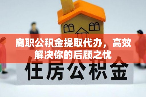 埔里离职公积金提取代办，高效解决你的后顾之忧