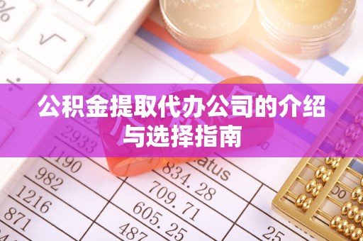 埔里公积金提取代办公司的介绍与选择指南