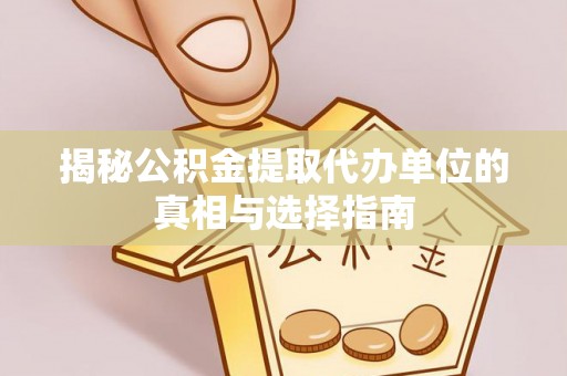埔里揭秘公积金提取代办单位的真相与选择指南