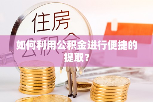 埔里如何利用公积金进行便捷的提取？