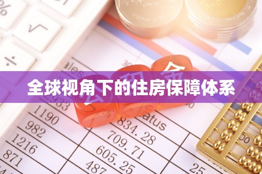 埔里全球视角下的住房保障体系